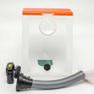 Lampara con lupa tecnica